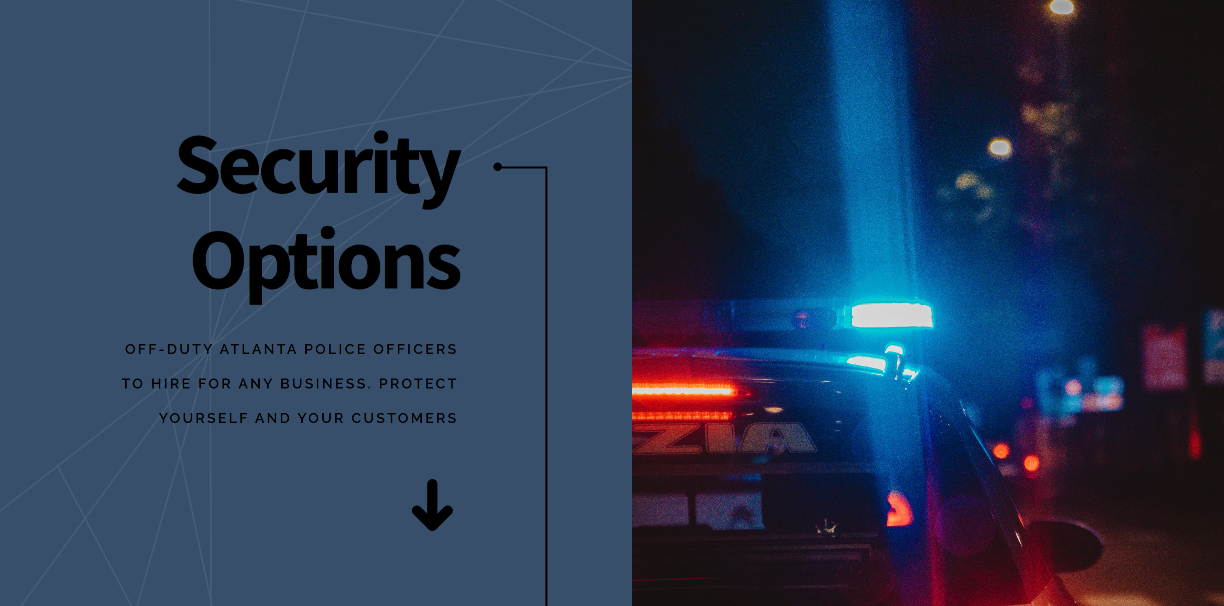 Security Options homepage